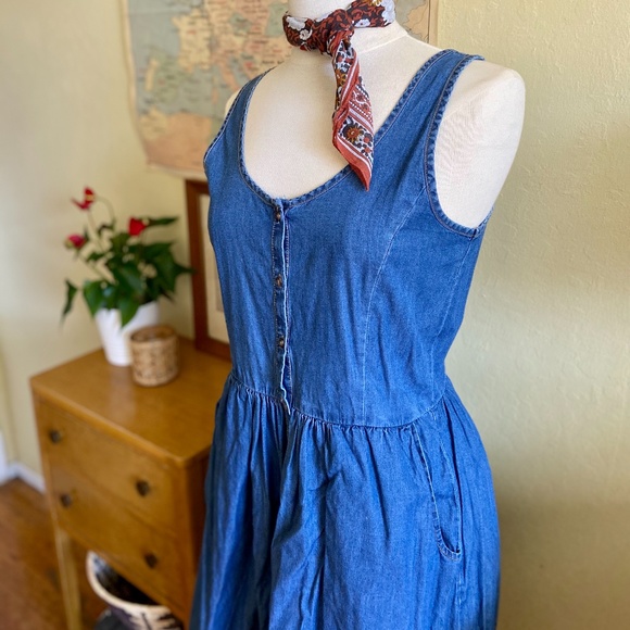 ASOS Blue Button Front Mini by Jacqueline de Yong - Picture 2 of 5